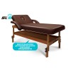 Массажный стол Relax Comfort-М коричневая кожа (№4)