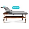 Массажный стол Relax Comfort-М серая кожа (№4)