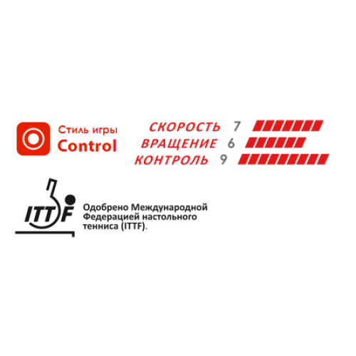 Ракетка для настольного тенниса Double Fish 1A+C