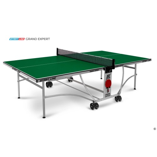 Стол теннисный Start Line GRAND EXPERT Зелёный с сеткой
