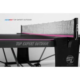 Стол теннисный Start Line Top Expert 6 Всепогодный Black с сеткой