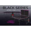 Стол теннисный Start Line Compact-2 LX Всепогодный Black с сеткой