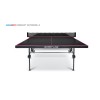 Стол теннисный Start Line Compact-2 LX Всепогодный Black с сеткой
