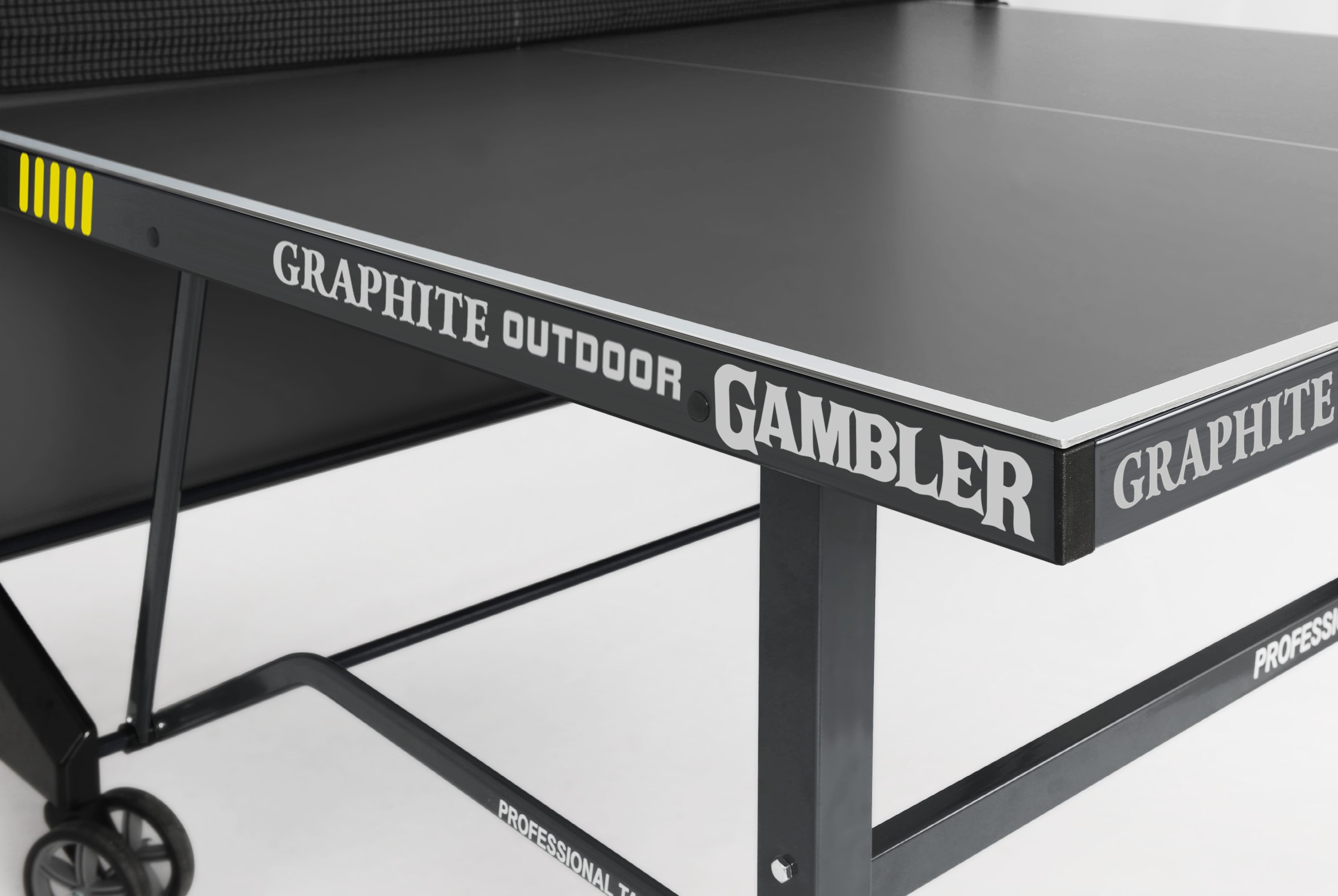 Стол теннисный GAMBLER GRAPHITE 6 Всепогодный с сеткой купить по лучшей  цене 94 590 ₽ в интернет-магазине Ягуар во Владивостоке