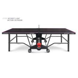 Стол теннисный Start line VICTORY 6 Всепогодный Black с сеткой