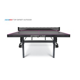 Стол теннисный Start Line Top Expert 6 Всепогодный Black с сеткой