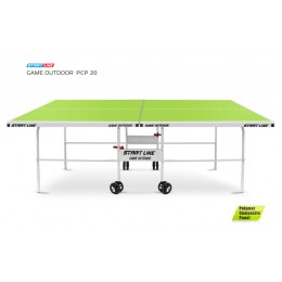 Стол теннисный Start line Game Outdoor PCP без сетки