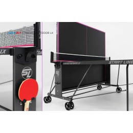 Стол теннисный Compact-2 LX  Всепогодный 6 Black с сеткой