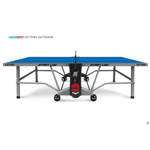 Стол теннисный Start line VICTORY 6 Всепогодный Синий с сеткой