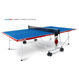 Теннисный стол Start line Compact EXPERT Outdoor 6 Синий с сеткой