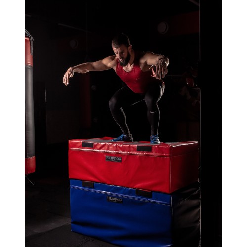 Плиобокс FILIPPOV (Plyo box) 10 кг / 90x65x60 см