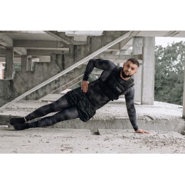 Жилет-утяжелитель Hard Training дико FILIPPOV 18 кг (черный)