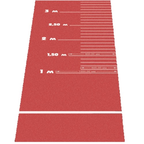 Дорожка с разметкой для прыжков в длину с места