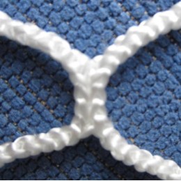 Сетка для хоккея, профи d-4,0 (2 шт)