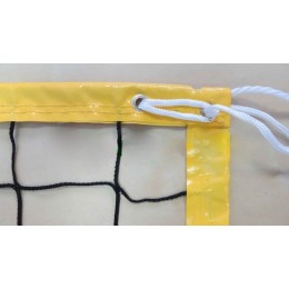 Сетка для пляжного волейбола D=3,0мм с тросом (полиэтилен)