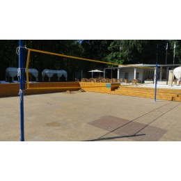 Волейбольные универсальные стойки со стаканами