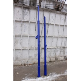 Стойки волейбольные телескопические (комплект)