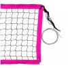 Сетка для пляжного волейбола D=3 мм (розовая)