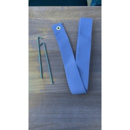 Разметка площадки для пляжного волейбола 8х16м - голубой (ленты)