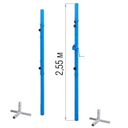 Волейбольные стойки со стаканами для пляжного волейбола (2 шт)