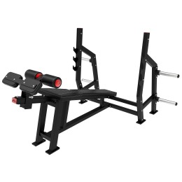Скамья для жима олимпийская с обратным наклоном  JAGUAR-SPORT HammerMax-5043