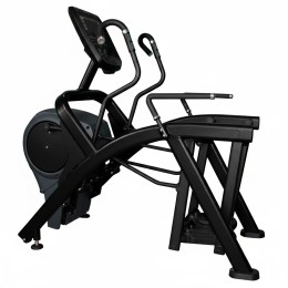 Эллиптический тренажёр с дуговой траекторией / арк-тренажёр (LED) JAGUAR-SPORT JS-X300A (Чёрный цвет)