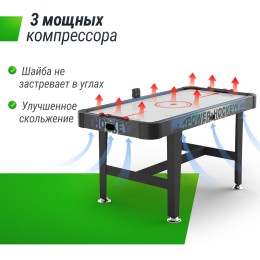 Игровой стол UNIX Line Аэрохоккей (155х76 cм) / 4.8 фута