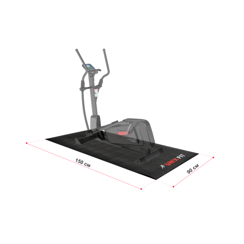 Коврик UNIX Fit для кардиотренажёров 150x90x0,6 см