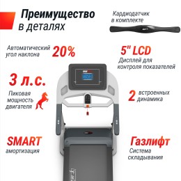 Беговая дорожка UNIX Fit MX-580A White