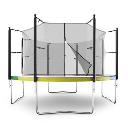 Батут UNIX Line Simple 3.66 м (12 ft inside) Color с внутренней сеткой