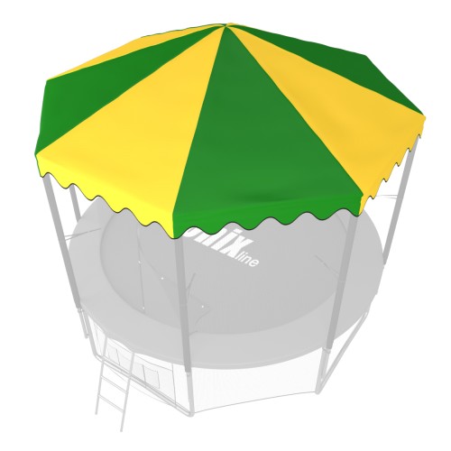 Крыша для батута UNIX Line 8 ft Green/Yellow