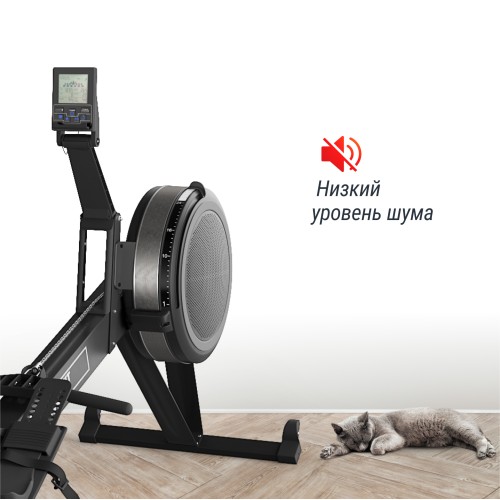 Гребной тренажер UNIX Fit Air Magnetic Rower-X Black