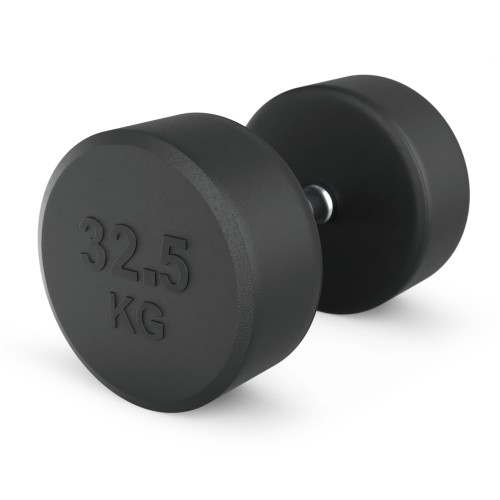 Гантель UNIX Fit PRO круглая обрезиненная 32,5 кг, 2 шт.