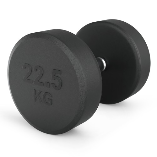 Гантель UNIX Fit PRO круглая обрезиненная 22,5 кг, 2 шт.