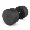 Гантель UNIX Fit PRO круглая обрезиненная 40 кг, 2 шт.