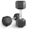 Гантель гексагональная UNIX Fit обрезиненная 10 кг / шт.