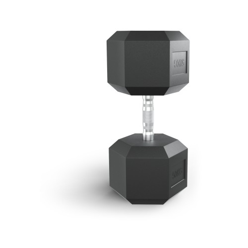 Гантель гексагональная UNIX Fit обрезиненная 50 кг / 1 шт.