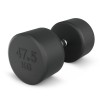 Гантель UNIX Fit PRO круглая обрезиненная 47,5 кг, 2 шт.