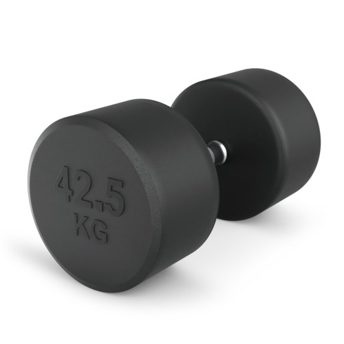 Гантель UNIX Fit PRO круглая обрезиненная 42,5 кг, 2 шт.
