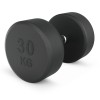 Гантель UNIX Fit PRO круглая обрезиненная 30 кг, 2 шт.