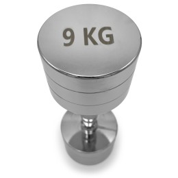 Гантель UNIX Fit PRO круглая хромированная 1-10 кг / шт.