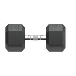 Гантель гексагональная UNIX Fit обрезиненная 2.5-50 кг / шт.