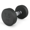 Гантель UNIX Fit PRO круглая обрезиненная 7,5 кг, 2 шт.