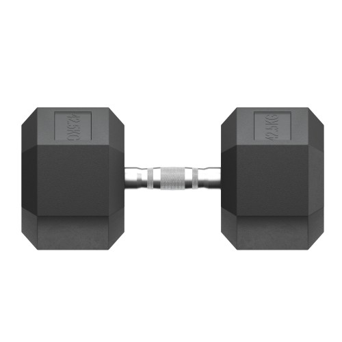 Гантель гексагональная UNIX Fit обрезиненная 42,5 кг, 2 шт.
