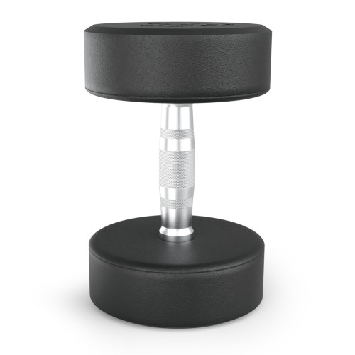 Гантель UNIX Fit PRO круглая обрезиненная 17,5 кг, 2 шт.
