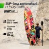 SUP-борд UNIX Line City Graffiti (335 см)