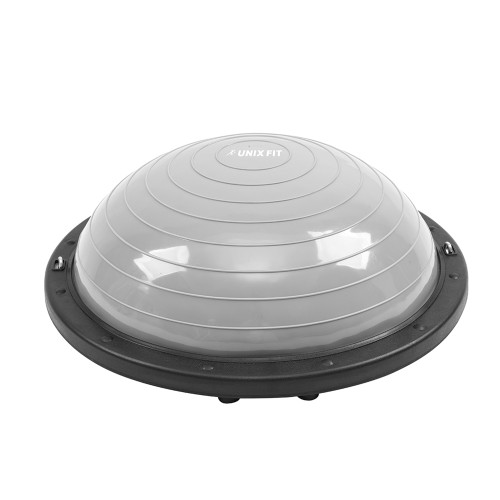 Полусфера балансировочная UNIX Fit Bosu с эспандерами, 58 см