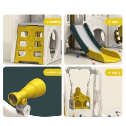 Игровой комплекс UNIX Kids Playhouse с горкой