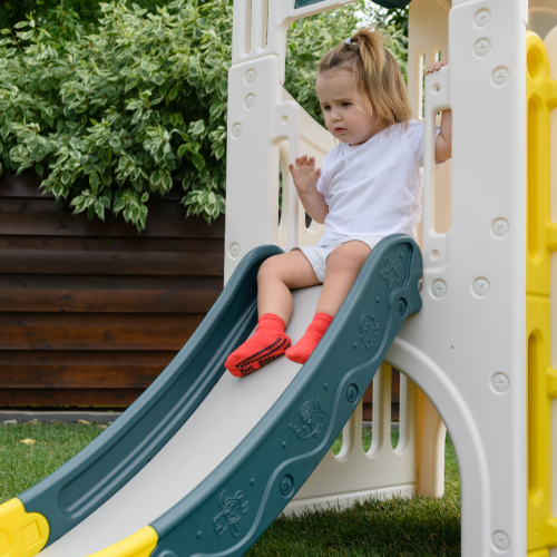Игровой комплекс UNIX Kids Playhouse с горкой и качелями