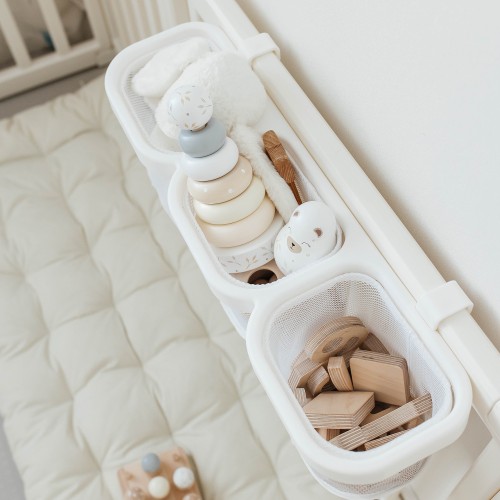 Органайзер для хранения подвесной UNIX Kids White с тремя отделениями универсальный